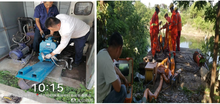 迅速行動 確保污水處理設備正常運行